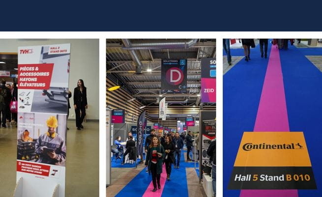 overview of exhibitor promotion via exhibition signage