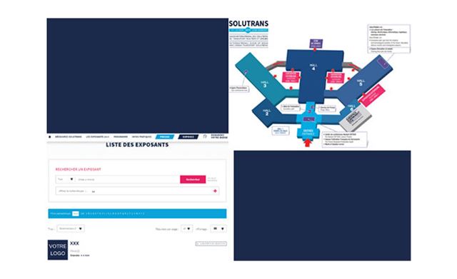 Logo sur liste exposants en ligne