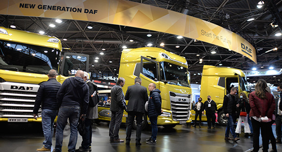 Vue d'ensemble du salon SOLUTRANS