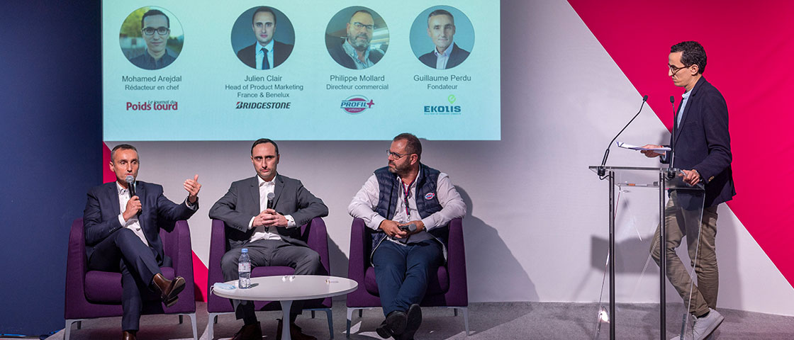 A conference room at SOLUTRANS
