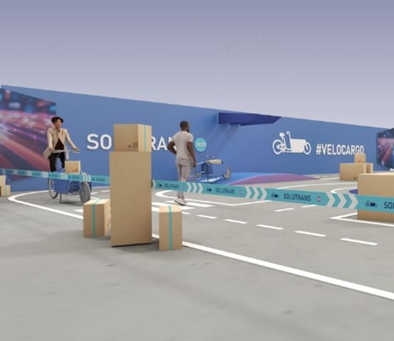 Zone du circuit de vélo SOLUTRANS 2025