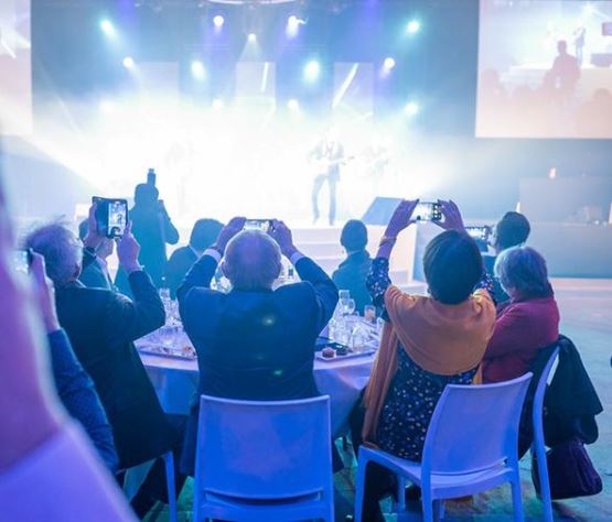 Image de la soirée du dîner de gala SOLUTRANS 2021