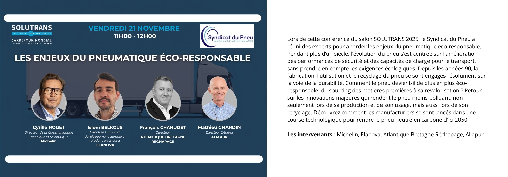 LES ENJEUX DU PNEUMATIQUE ÉCO-RESPONSABLE