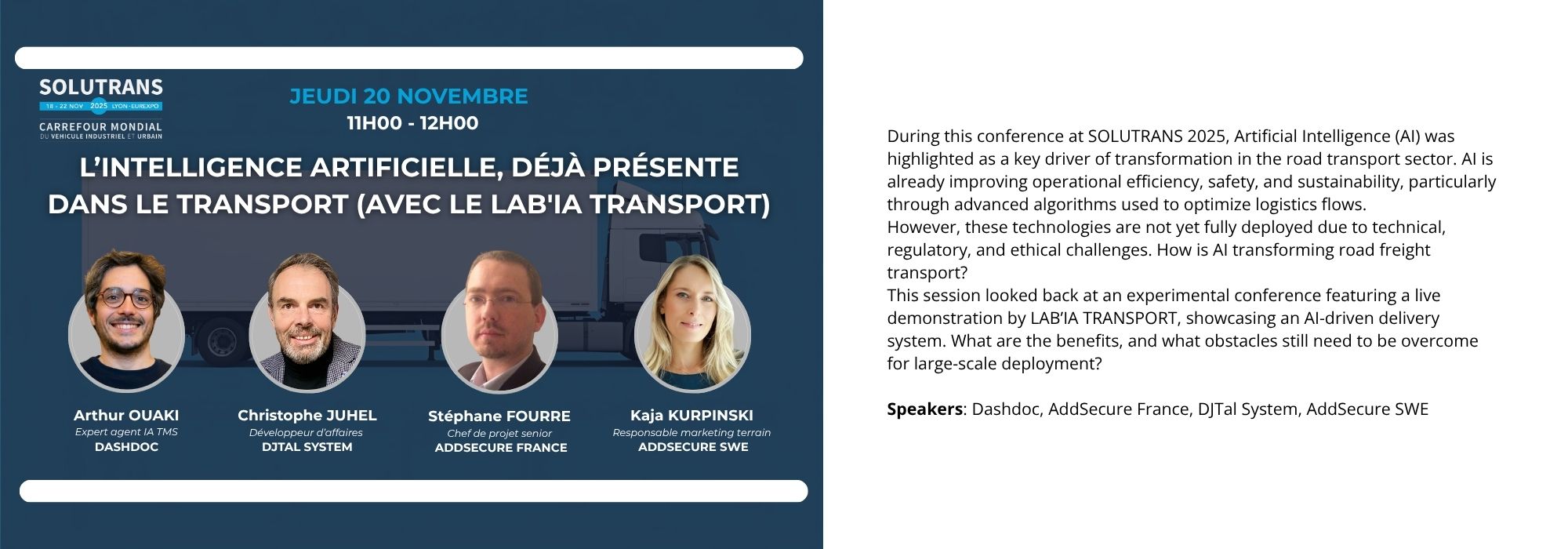 Artificial intelligence: already transforming transport (with LAB’IA Transport)