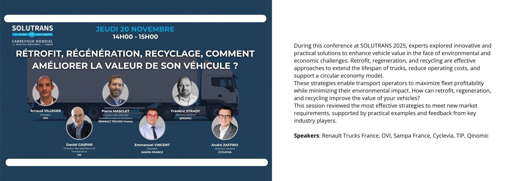 Retrofit, regeneration, recycling: how to enhance vehicle value